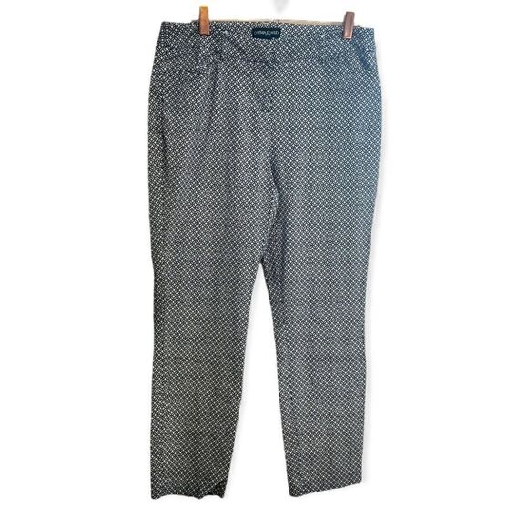 Cynthia Rowley Cropped Stretch Trousers - Picture 1 of 7